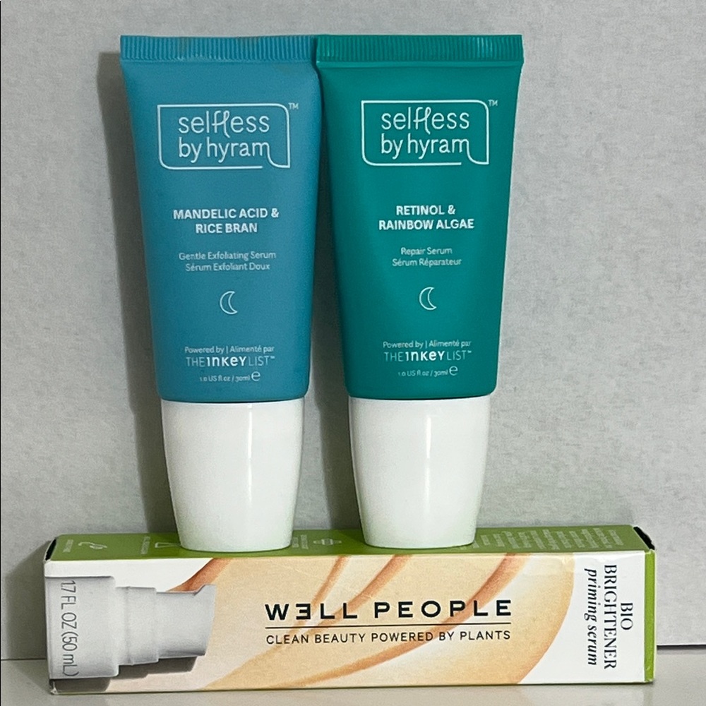Exfoliating, Moisturizing & Priming Serum Bundle